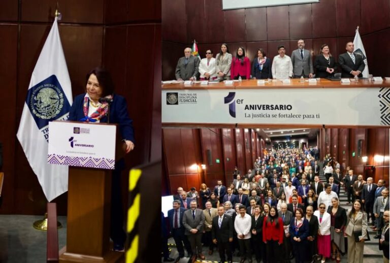 Tribunal de Disciplina Judicial reporta resultados tras su primer año de funcionamiento
