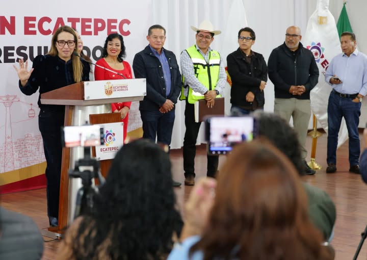 Ecatepec recibe más de 3 mil millones de pesos con el Plan Oriente; reporta avances en agua y obras