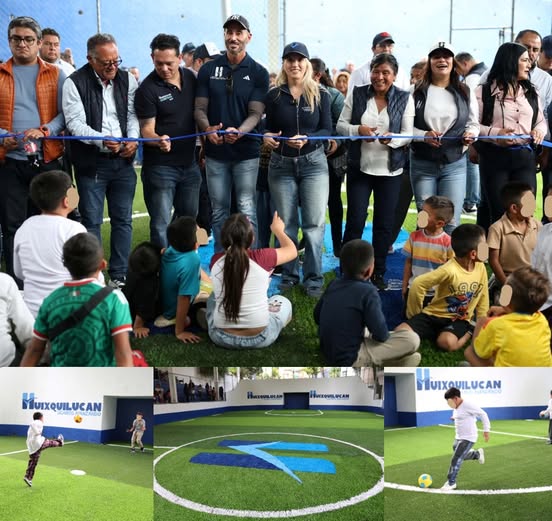 Huixquilucan rehabilita Deportivo Federal Burocrática con nuevas áreas para actividad física