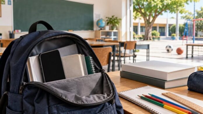 Restringen uso de celulares durante toda la jornada en escuelas de educación básica