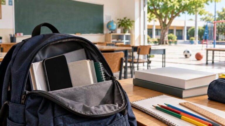 Restringen uso de celulares durante toda la jornada en escuelas de educación básica