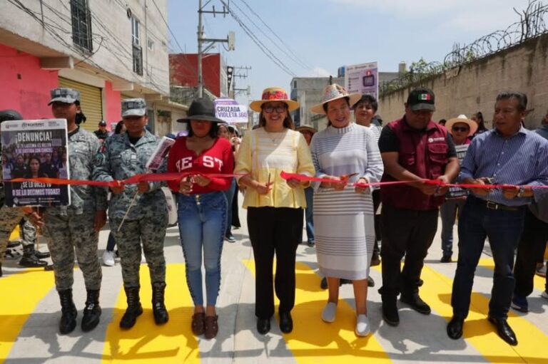 Ecatepec entrega 13 vialidades rehabilitadas en menos de 15 días