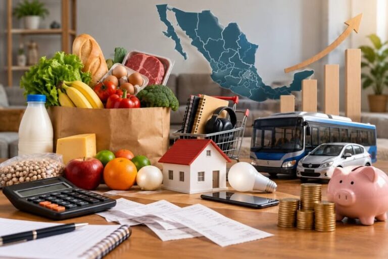 “Los hogares mexicanos gastaron 24 mil 801 pesos al mes”: alimentos y transporte absorben más de la mitad del gasto, revela INEGI