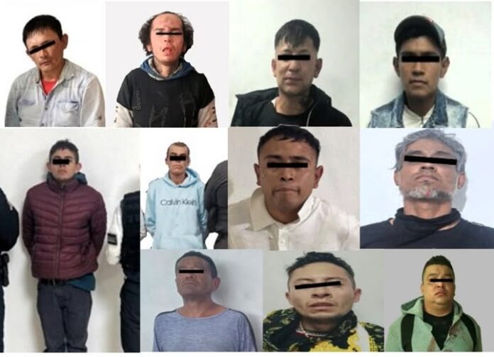 Nezahualcóyotl detiene a 11 personas por presuntos robos con violencia
