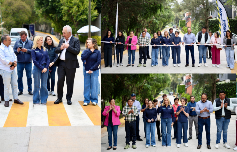 Huixquilucan repavimenta calles en La Herradura y Tecamachalco con inversión de más de 6.6 mdp Huixquilucan repavimenta calles en La Herradura y Tecamachalco con inversión de más de 6.6 mdp