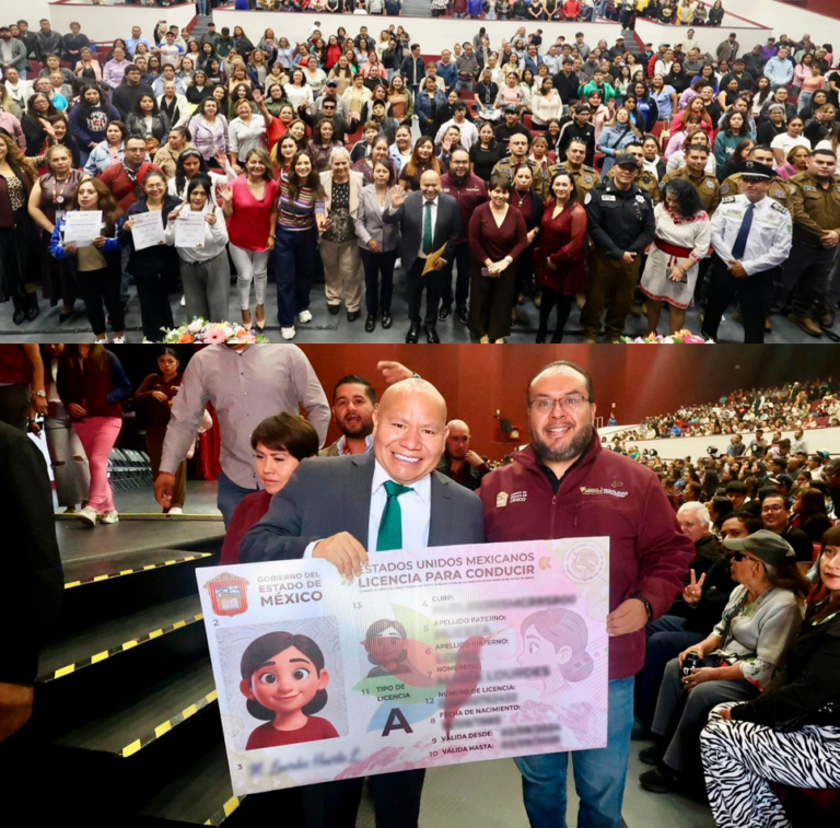 Mujeres de Tlalnepantla reciben licencias tras concluir capacitación de conducción