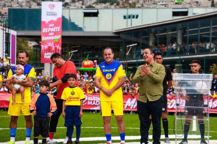 Reabren Deportivo Campos Revolución en Cuautepec con nuevas canchas e iluminación