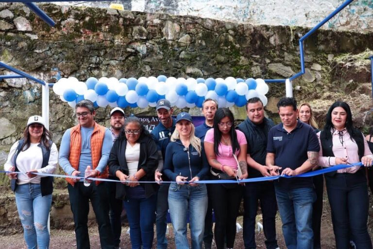 Huixquilucan entrega gimnasio gratuito de calistenia en la colonia El Bosque