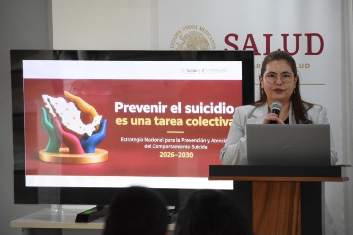 México prepara estrategia nacional para prevenir y atender el comportamiento suicida