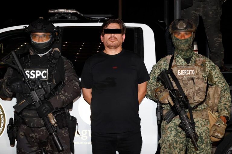 Detienen en Mazatlán a “El Peli”, presunto operador de Los Chapitos