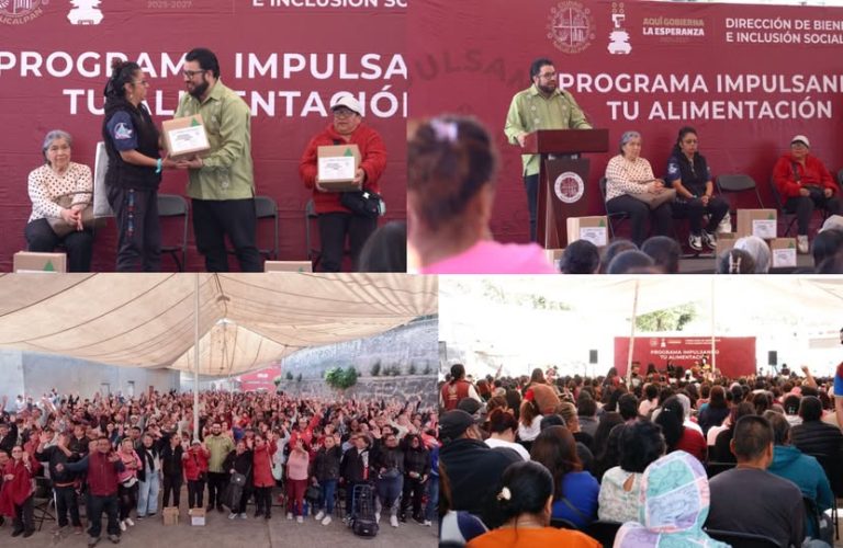 Naucalpan reporta más de 116 mil canastas alimentarias entregadas entre 2025 y 2026
