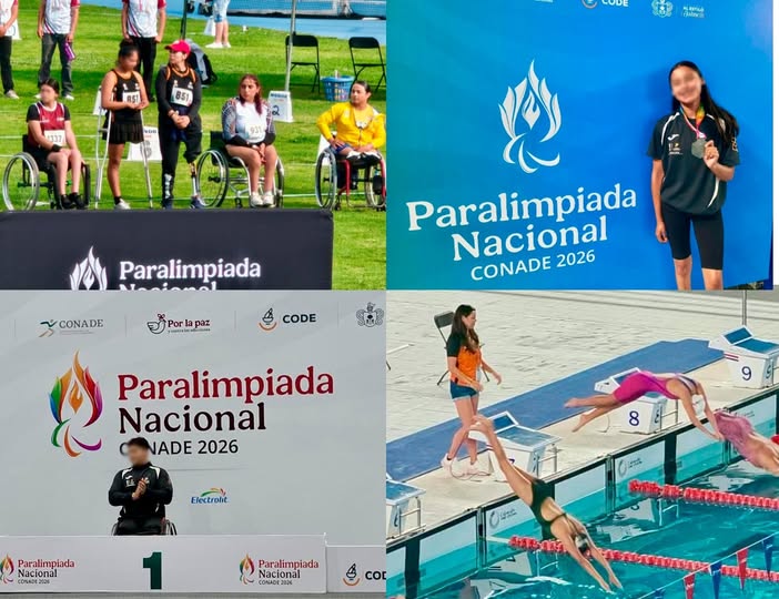 Paratletas de Cuautitlán Izcalli ganan 15 medallas en la Paralimpiada Nacional 2026