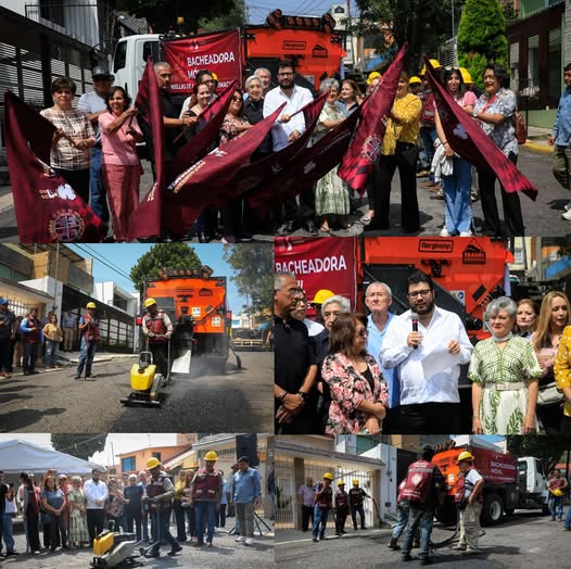 Naucalpan incorpora bacheadoras móviles para agilizar la reparación de calles