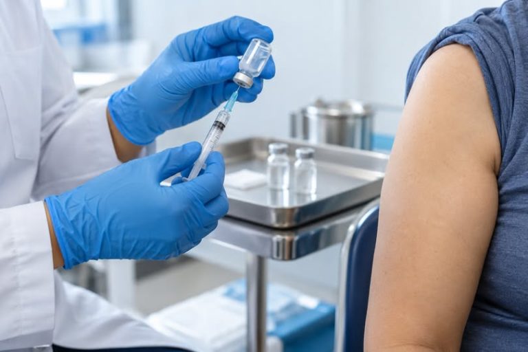 Vacunas contra COVID-19 e influenza pueden aplicarse en una misma visita