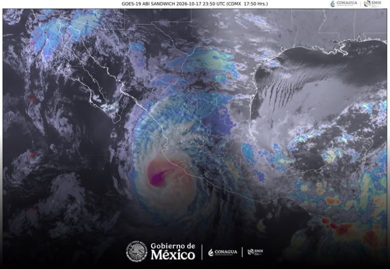 Trudy, categoría 2, amenaza con olas de hasta siete metros en Jalisco, Colima y Michoacán