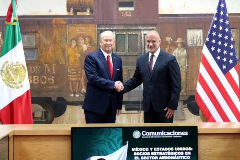 México y Estados Unidos revisan cooperación para fortalecer la seguridad y conectividad aérea