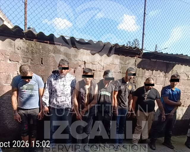Detienen a 10 personas y aseguran 81 kilos de presunta marihuana en Cuautitlán Izcalli Detienen a 10 personas y aseguran 81 kilos de presunta marihuana en Cuautitlán Izcalli