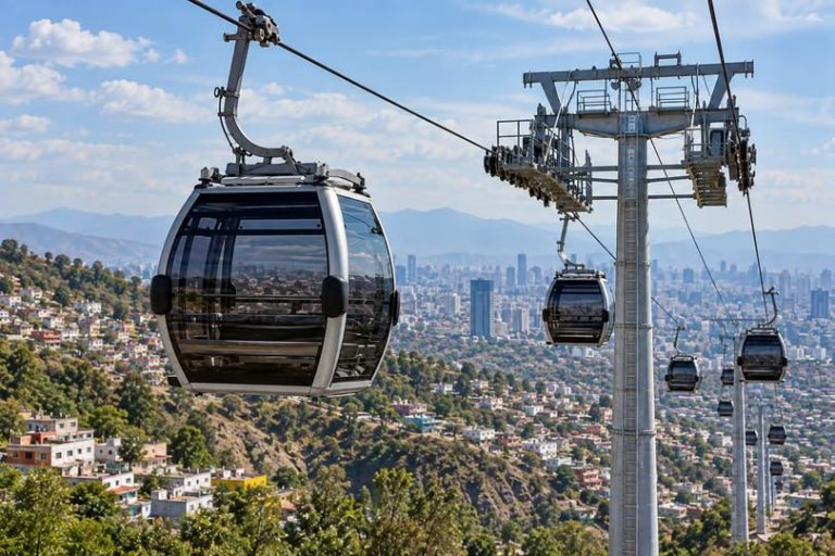 Mexicable Línea 3 alcanza cerca de 80% de avance; conectará zonas altas de Naucalpan con Cuatro Caminos