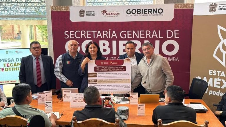 Municipios del Edomex plantean operativos conjuntos contra delitos dolosos en zonas limítrofes