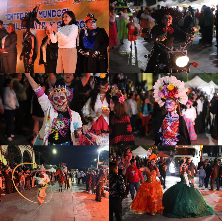 Tecámac inicia festejos de Día de Muertos con desfile internacional y actividades en tres sedes