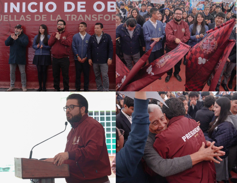 Naucalpan inicia construcción de techado en la Preparatoria 324 para beneficiar a mil 800 personas Naucalpan inicia construcción de techado en la Preparatoria 324 para beneficiar a mil 800 personas