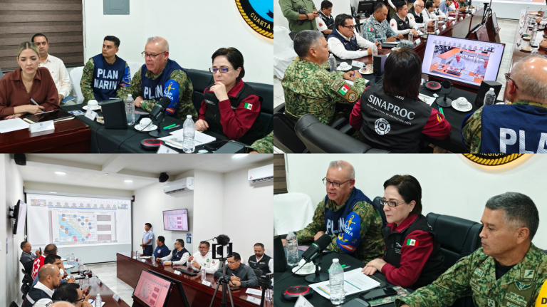 Huracán Simon y frente frío 2 provocan lluvias y vientos fuertes en varios estados Huracán Simon y frente frío 2 provocan lluvias y vientos fuertes en varios estados