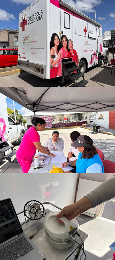 Ofrecen 400 mastografías gratuitas a mujeres de Nezahualcóyotl