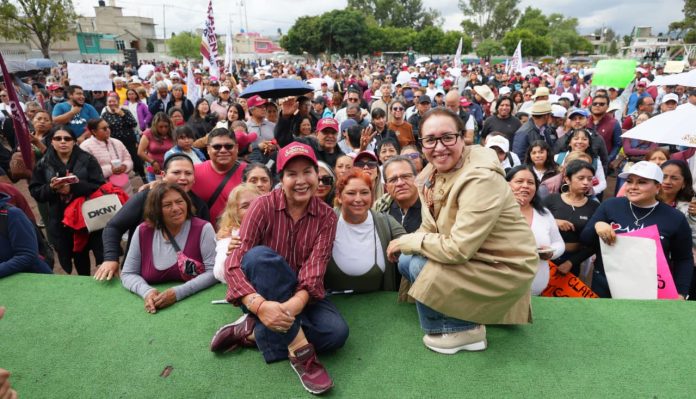 “No van a pasar”: Azucena Cisneros llama a cerrar el paso a la corrupción en Ecatepec