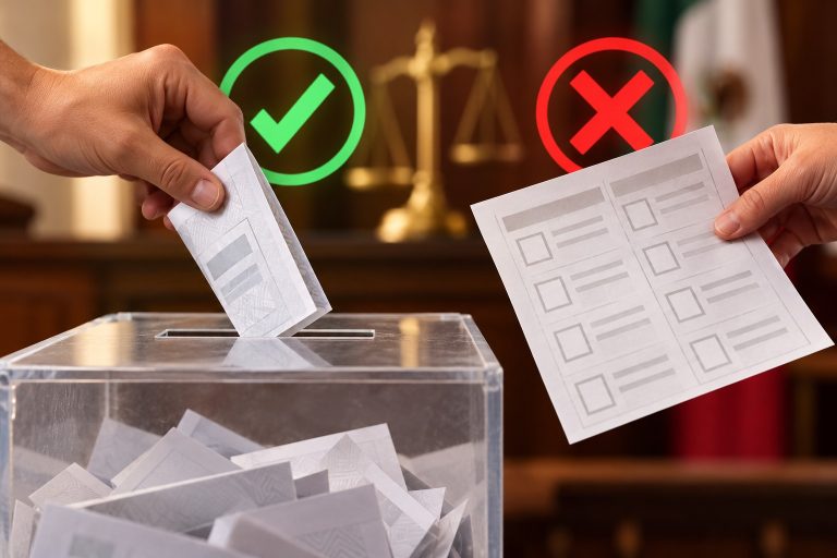 Tribunal Electoral ordena al INE modificar reglas sobre “boletas planchadas” rumbo a 2027 Tribunal Electoral ordena al INE modificar reglas sobre “boletas planchadas” rumbo a 2027