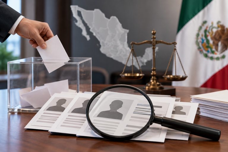 INE abre a partidos políticos la revisión de candidaturas para detectar riesgos de vínculos con el crimen