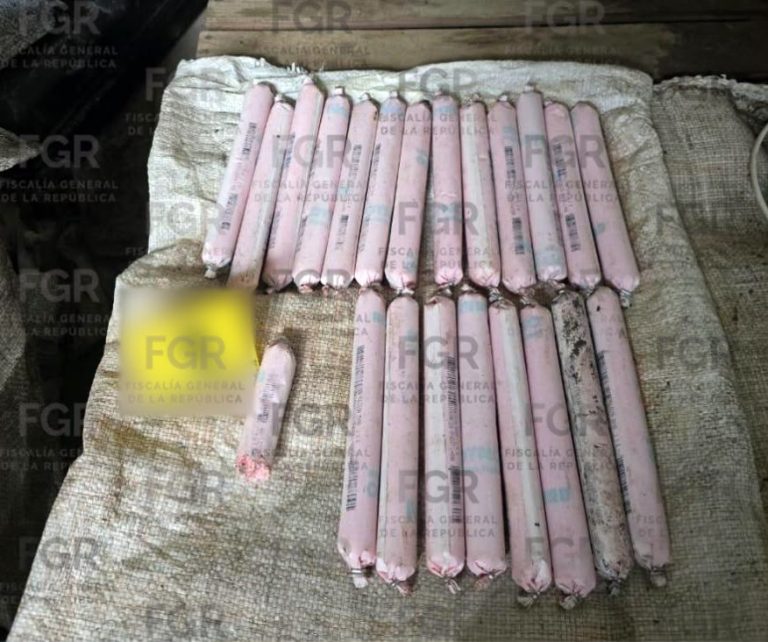 Aseguran 185 detonadores y 22 explosivos en Zacatecas; detienen a dos personas en Nuevo León