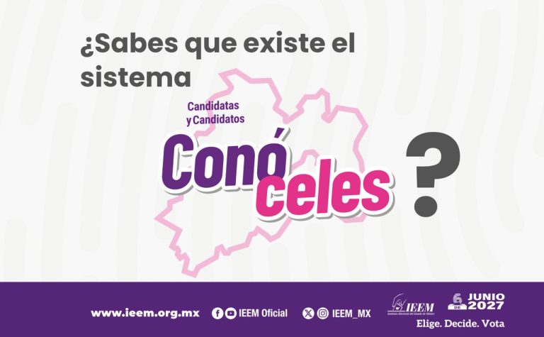 IEEM abre consulta ciudadana para mejorar información de candidatos rumbo a elecciones de 2027 en Edomex