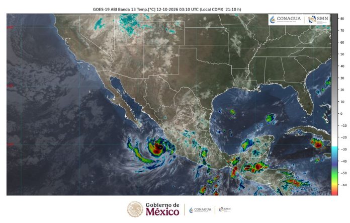 Huracán Simon mantiene en alerta a Jalisco: categoría 3, lluvias extraordinarias y olas de hasta 10 metros
