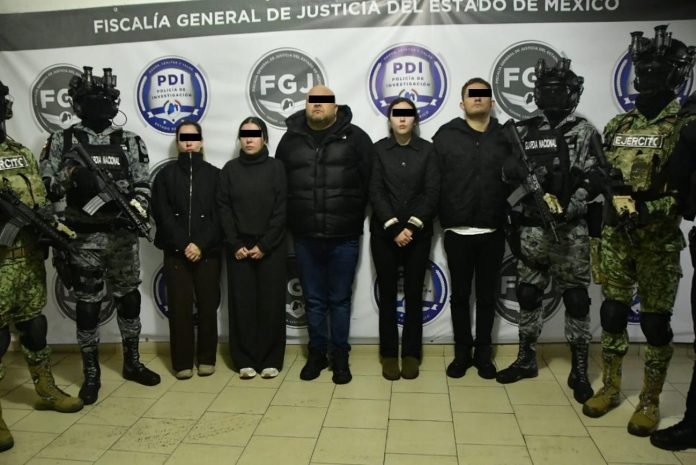 Capturan en Edomex a ocho presuntos delincuentes; uno estaría vinculado con los cárteles de Caborca y del Pacífico