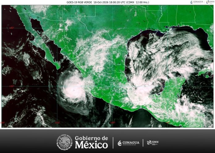 Trudy mantiene riesgo de olas de hasta seis metros en Jalisco y Colima