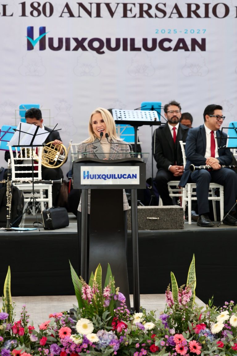 Huixquilucan cumple 180 años con inversión privada de 2 mil 650 millones de dólares