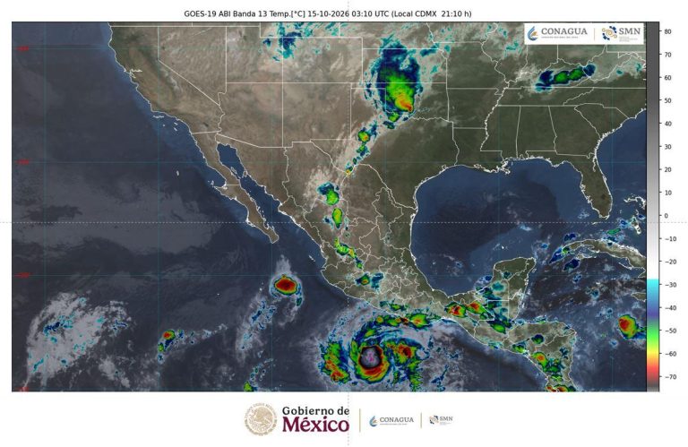 Trudy amenaza con convertirse en huracán; Simon se debilita y deja de afectar a México Trudy amenaza con convertirse en huracán; Simon se debilita y deja de afectar a México