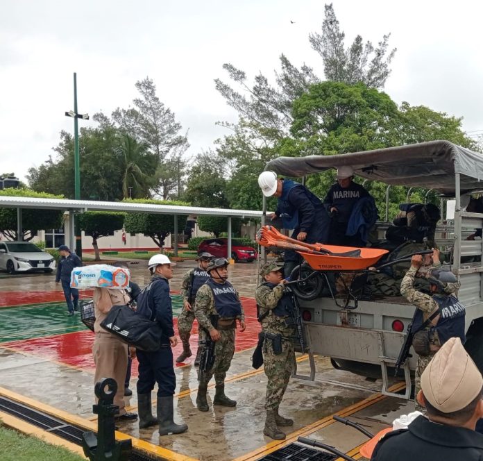 Cierran cinco puertos por frente frío 2; Marina refuerza prevención en Veracruz y Tamaulipas